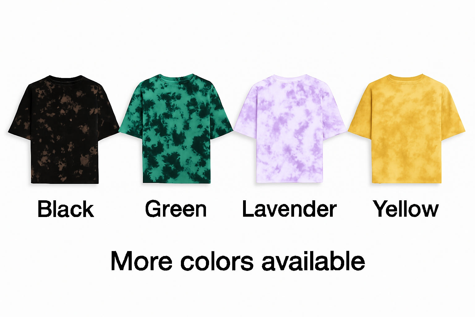 Unisex Monochrome Tie-Dye Oversized T-Shirt – Premium 260 GSM Streetwear