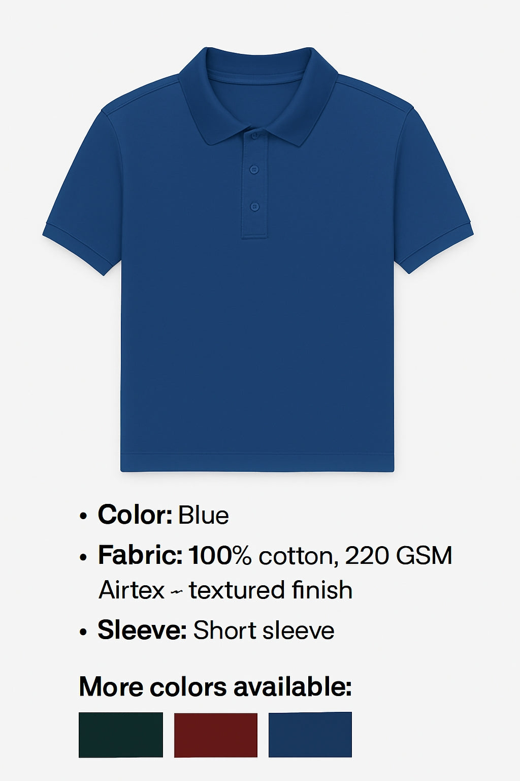 ZIDDWEAR™ Premium Polo – Black (with More Colors Available)